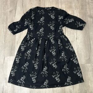 Harumi Hiyama Japanese embroidered dress - small